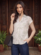 Women shirt collar Regular Fit Shirts